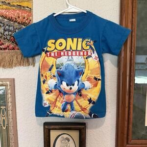 Vintage 90s/00s RARE Sonic The Hedgehog Kids Promo Shirt Size 12-18 Months